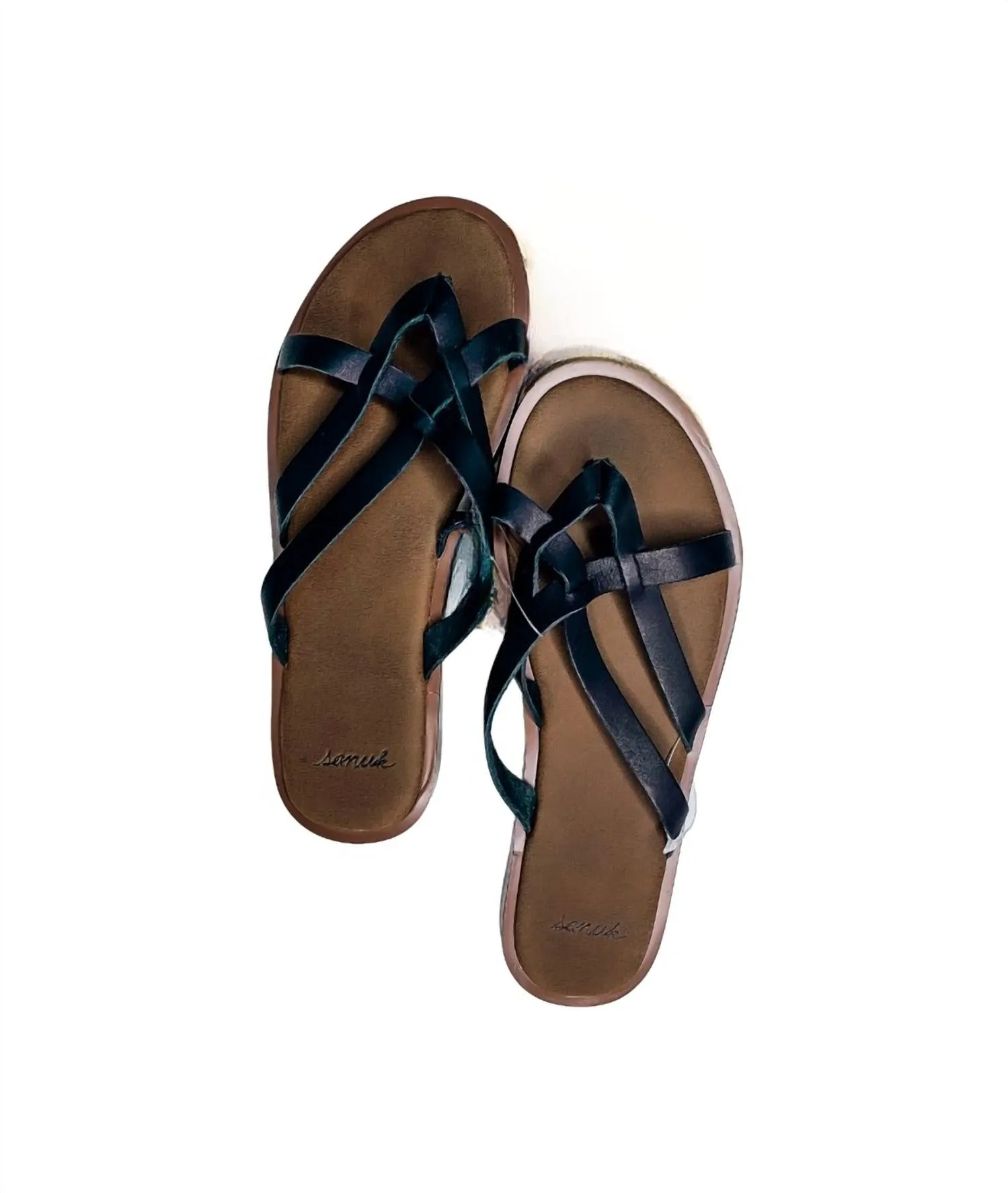 Women's Yoga Strappy Sandal In Black