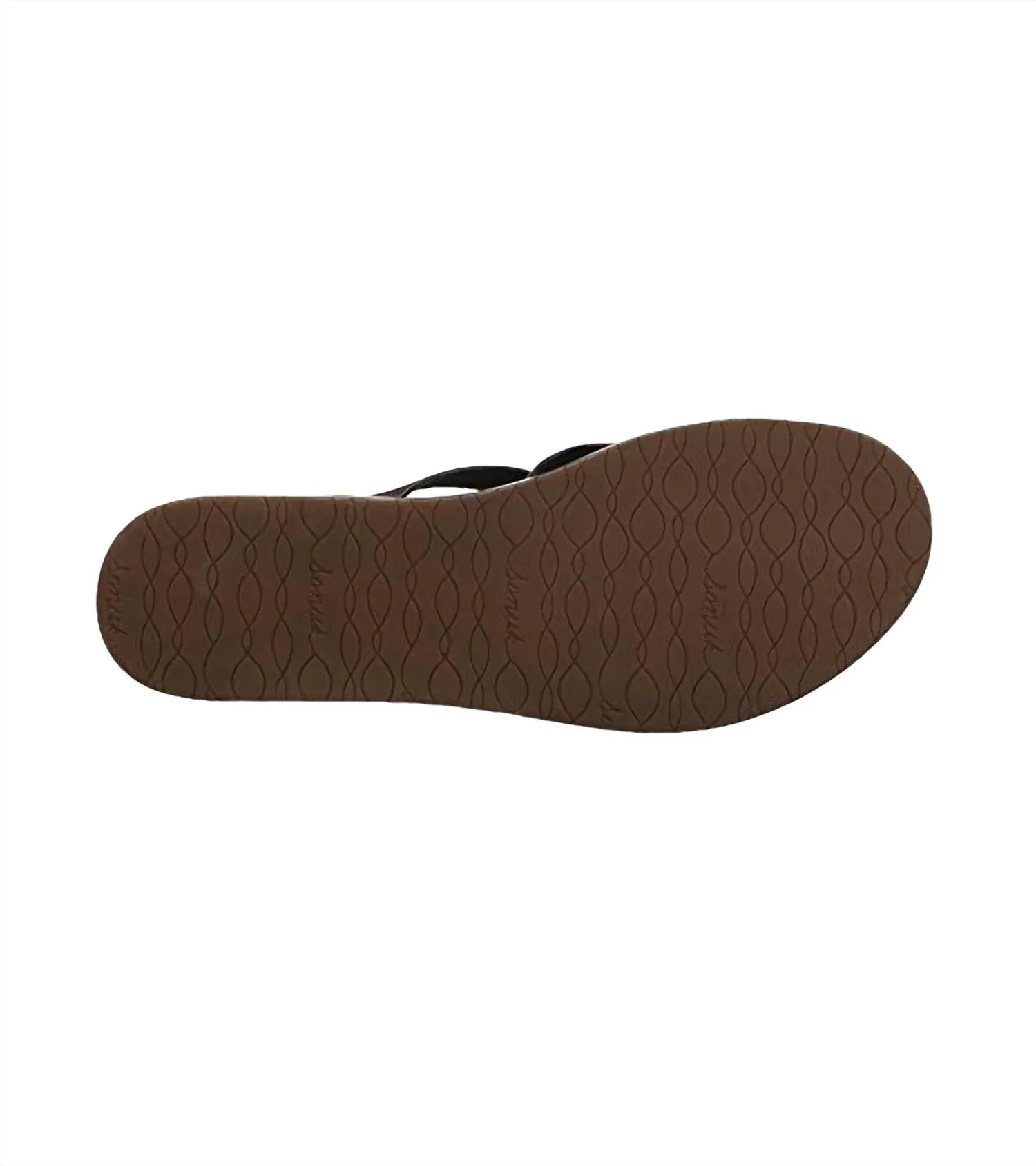 Women's Yoga Strappy Sandal In Black