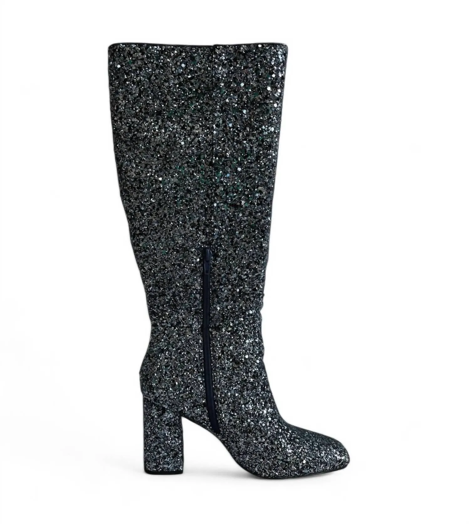 Women's Yolo Glitter Boots In Sapphire Blue