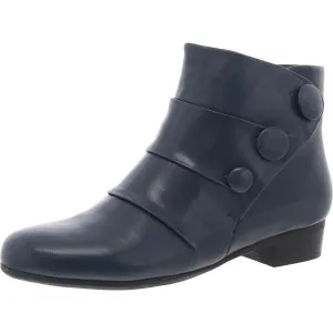 Womens Zipper Ankle Boots