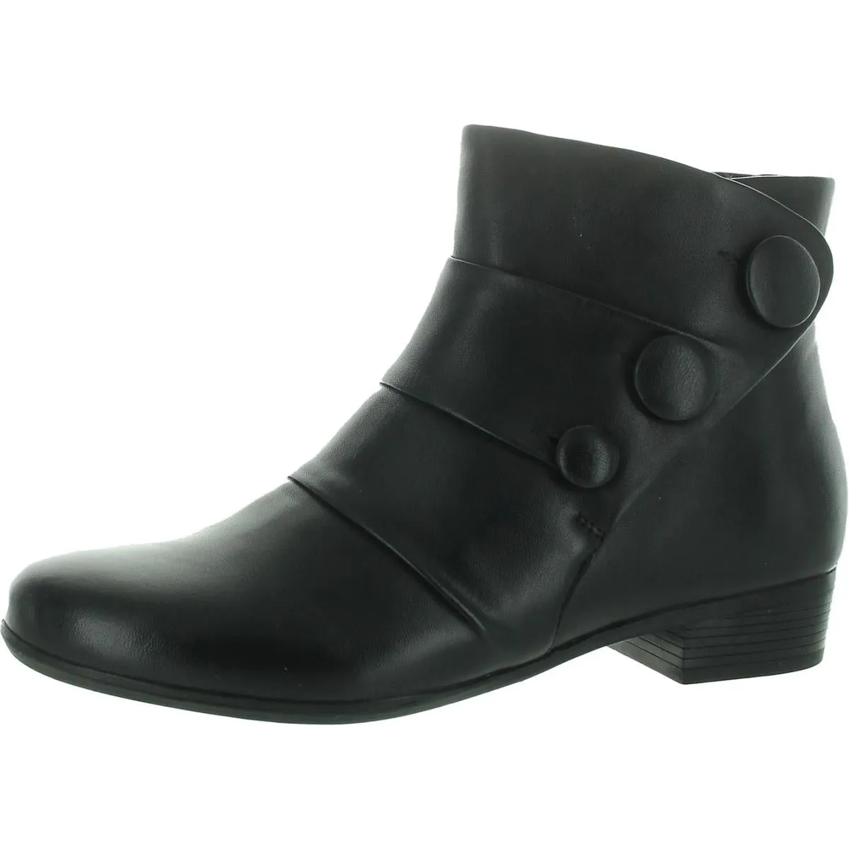 Womens Zipper Ankle Boots