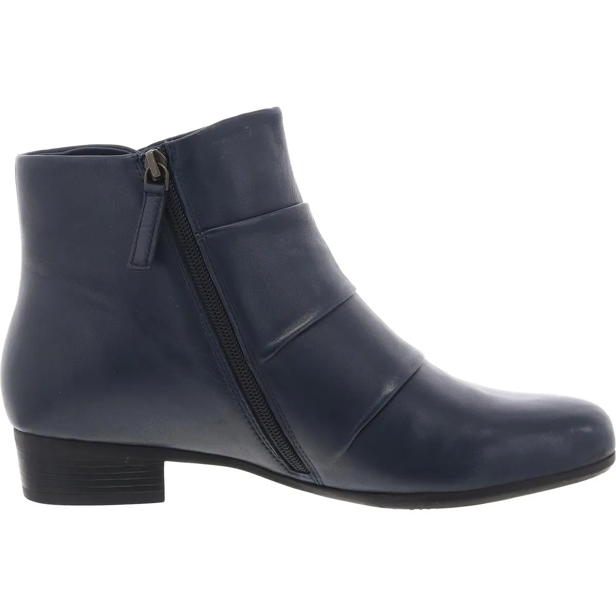 Womens Zipper Ankle Boots