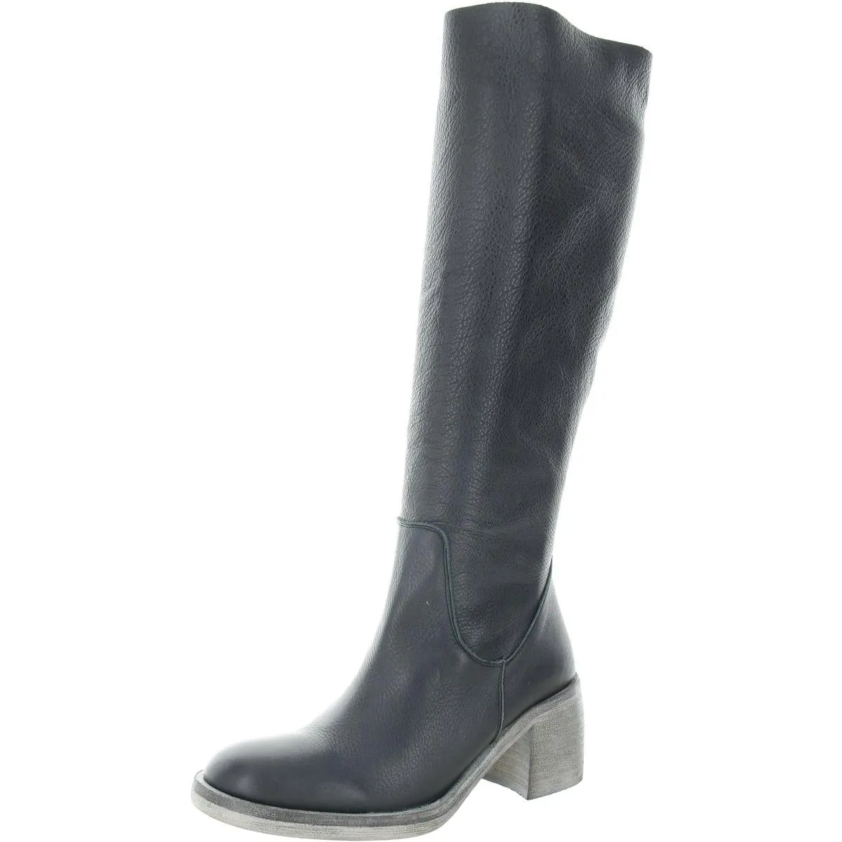 Womens Zipper Knee-High Boots