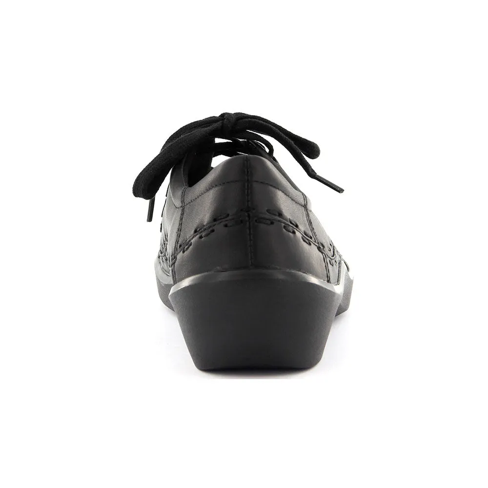 Ziera Allsorts Black Leather (Women's)