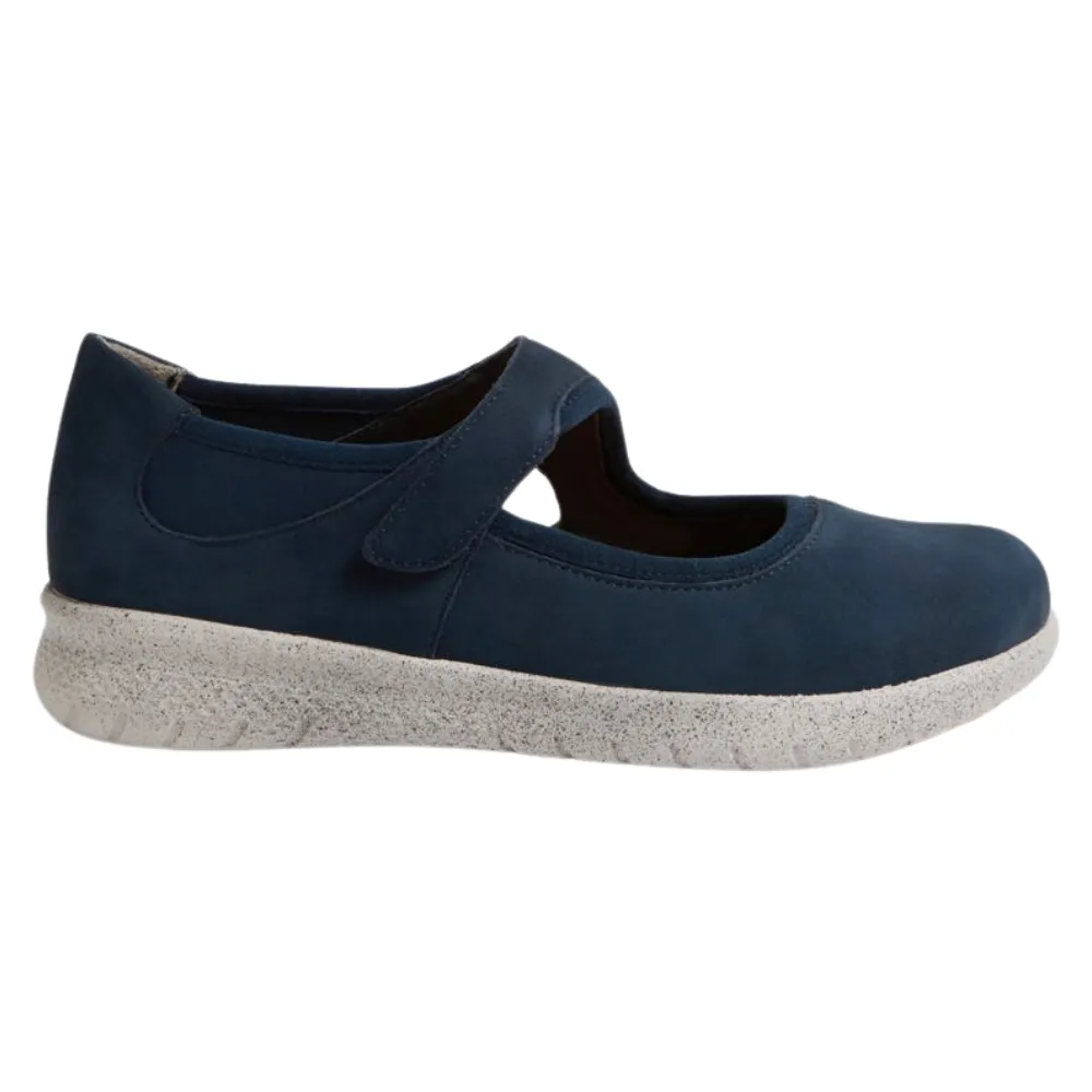 Ziera Silvania Navy Nubuck Mary Jane (Women's)