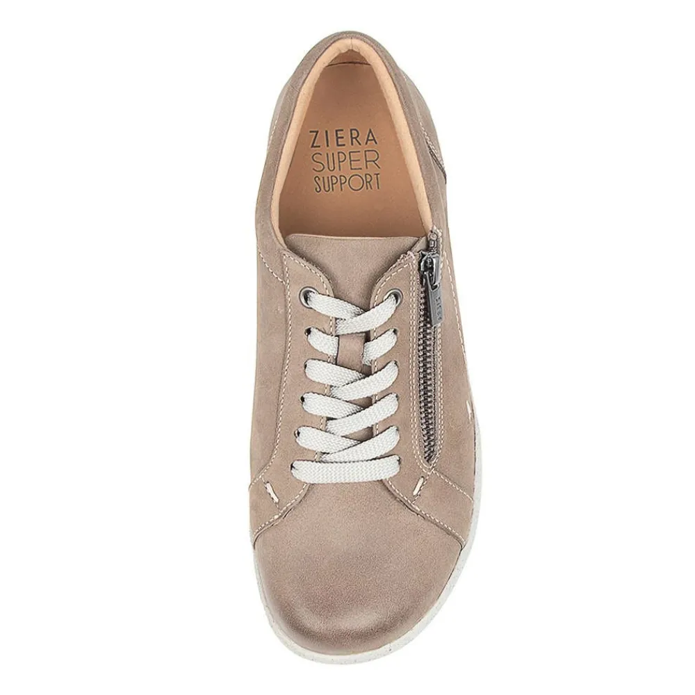 Ziera Solar Taupe Nubuck Sneaker (Women's)