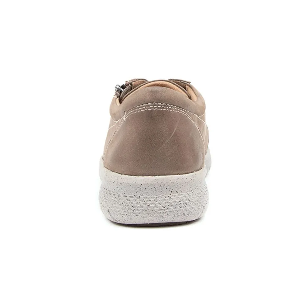 Ziera Solar Taupe Nubuck Sneaker (Women's)